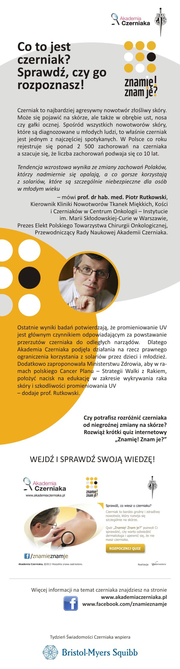 Co to jest czerniak? Sprawdź, czy go rozpoznasz!