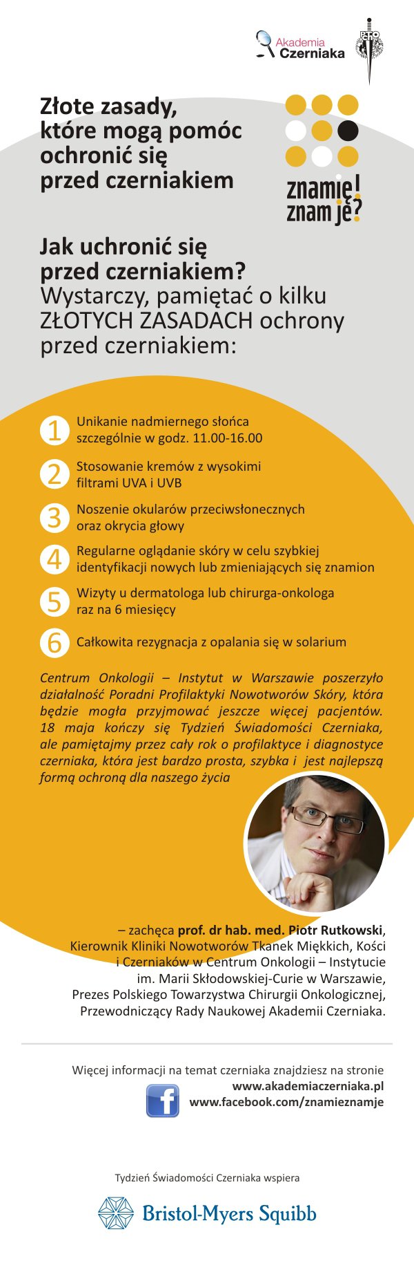 Złote zasady, które mogą pomóc ochronić się przed czerniakiem